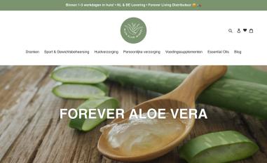 Schermafbeelding van mijnaloewinkel.nl