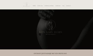 Schermafbeelding van mijnbabyecho.nl