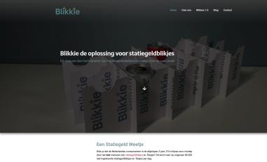 Schermafbeelding van mijnblikkie.nl
