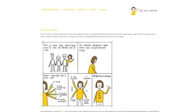 Schermafbeelding van mijnbrusverhaal.nl