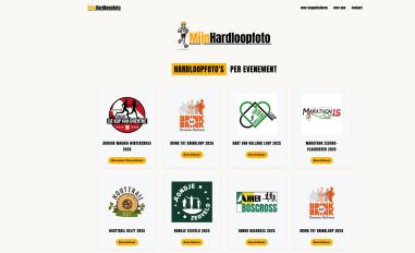 Schermafbeelding van mijnhardloopfoto.nl