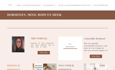 Schermafbeelding van mijnhormonen.nl