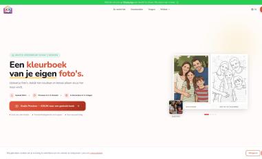 Schermafbeelding van mijnkleurboek.nl