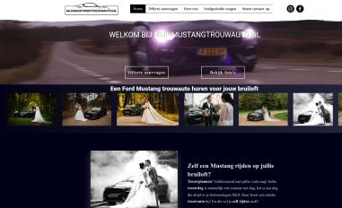 Schermafbeelding van mijnmustangtrouwauto.nl