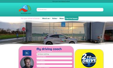 Schermafbeelding van mijnrijcoach.nl