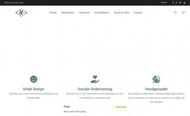 Schermafbeelding van mijnwand.com