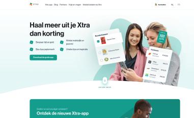 Schermafbeelding van mijnxtra.be