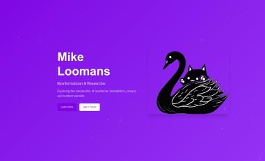 Schermafbeelding van mikeloomans.com