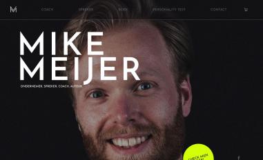 Schermafbeelding van mikesmind.nl