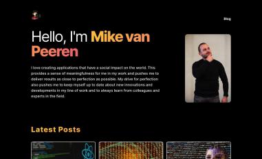 Schermafbeelding van mikevpeeren.nl