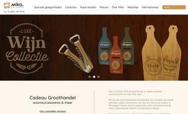 Schermafbeelding van miko.nl