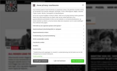 Schermafbeelding van mikrogids.nl