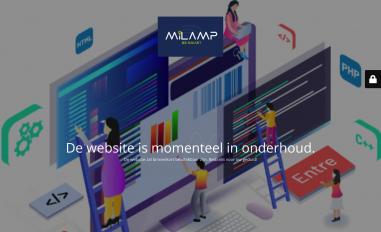 Schermafbeelding van milamp.nl