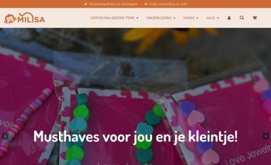 Schermafbeelding van milisa.nl