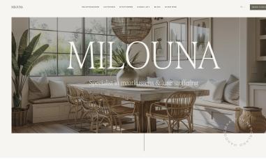 Schermafbeelding van milouna.com