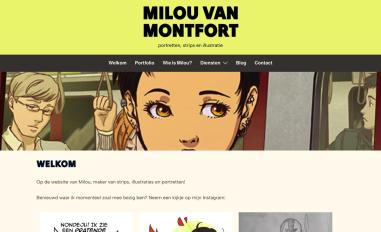 Schermafbeelding van milouvanmontfort.com