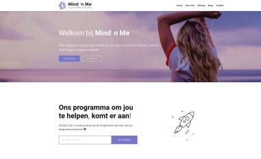 Schermafbeelding van mindandme.nl