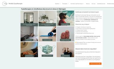 Schermafbeelding van mindfulfysiotherapienijmegen.nl