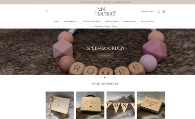 Schermafbeelding van miniboutique.nl