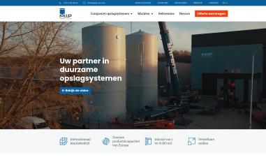 Schermafbeelding van mip-nv.com