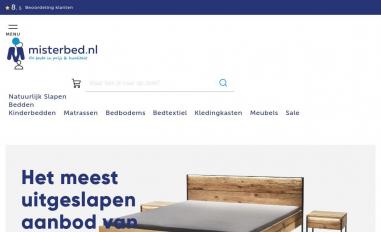 Schermafbeelding van misterbed.nl