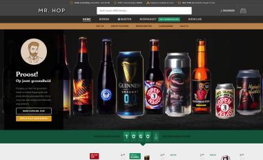 Schermafbeelding van misterhop.com