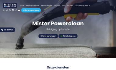Schermafbeelding van misterpowerclean.com