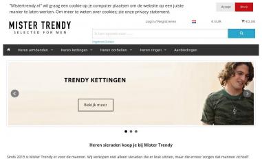 Schermafbeelding van mistertrendy.nl