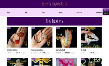 Schermafbeelding van mitchismagickalities.com