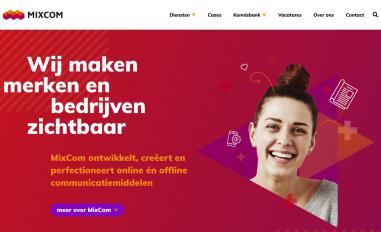 Schermafbeelding van mixcom.nl