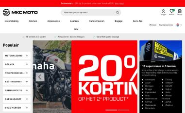 Schermafbeelding van mkcmoto.com