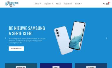 Schermafbeelding van mobieltjesenzo.nl