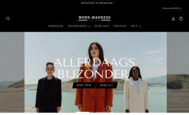 Schermafbeelding van mode-madness.com