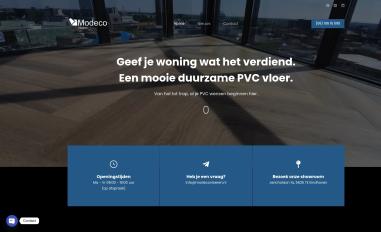 Schermafbeelding van modecovloeren.nl