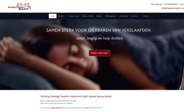Schermafbeelding van moedigemoeders-nederland.nl