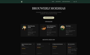 Schermafbeelding van moessias.nl