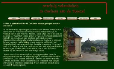 Schermafbeelding van moezelvakantiewoning.com