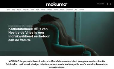 Schermafbeelding van mokumo.nl