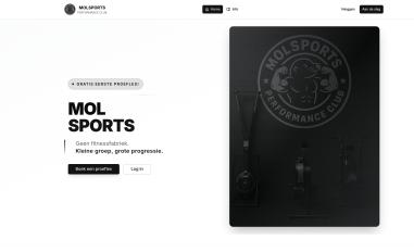 Schermafbeelding van molsports.nl