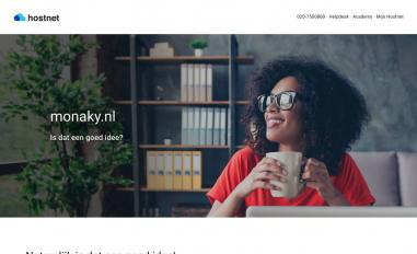 Schermafbeelding van monaky.nl