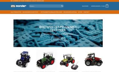 Schermafbeelding van monder.nl