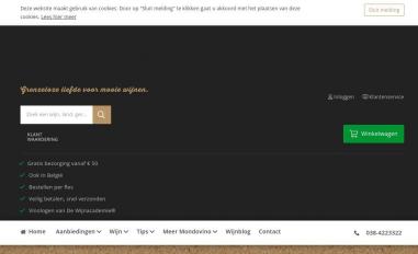 Schermafbeelding van mondovino.nl