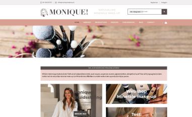 Schermafbeelding van moniquemakeup.nl