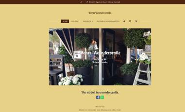 Schermafbeelding van monre-woondecoratie.nl