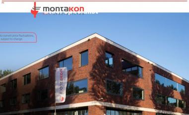 Schermafbeelding van montakon.nl