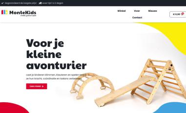 Schermafbeelding van montekids.nl