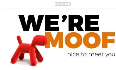 Schermafbeelding van moof.be