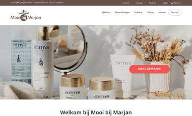 Schermafbeelding van mooibijmarjan.nl