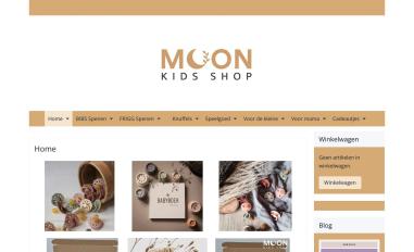 Schermafbeelding van moonkidsshop.nl