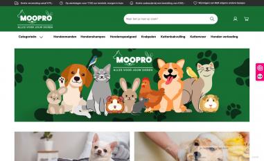 Schermafbeelding van moopro.nl